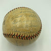 Frank McCormick 1943 Cincinnati Reds Team Signed Baseball Beckett COA