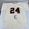 Willie Mays Signed Authentic Majestic San Francisco Giants Jersey With JSA COA