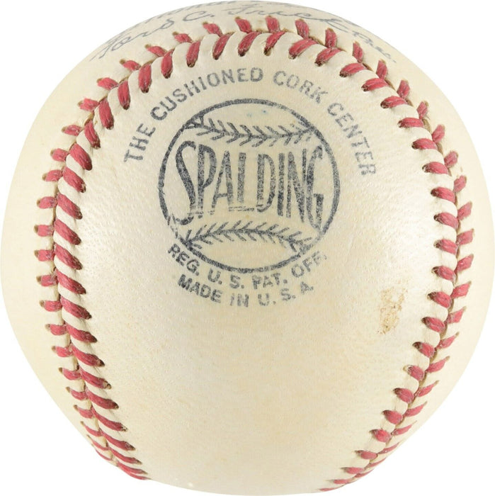 General Douglas MacArthur Single Signed Baseball PSA DNA COA World War 2 WWII