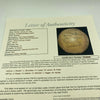 1947 Cleveland Indians Team Signed Official American League Baseball JSA COA