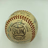 Beautiful 1958 Cubs Team Signed National League Baseball Ernie Banks JSA COA