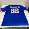 1986 New York Giants Super Bowl Champs Team Signed Jersey JSA
