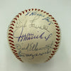 1964 All Star Game Team Signed Baseball Roberto Clemente Willie Mays Koufax PSA