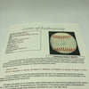 Vintage 1986 New York Mets World Series Champs Team Signed Baseball JSA COA
