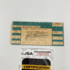Al Leiter Signed No Hitter Ticket May 11, 1996 JSA COA