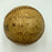 Jim Thorpe 1933 Ben Harjo's All-Indian Baseball Club Team Signed Baseball JSA