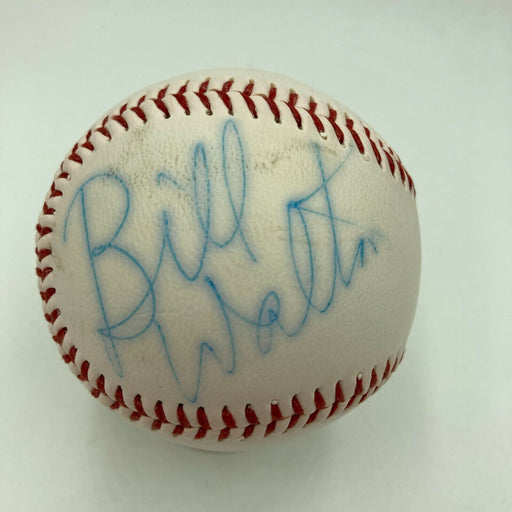 Bill Walton Celtics & Marques Haynes Signed Autographed Baseball With JSA COA