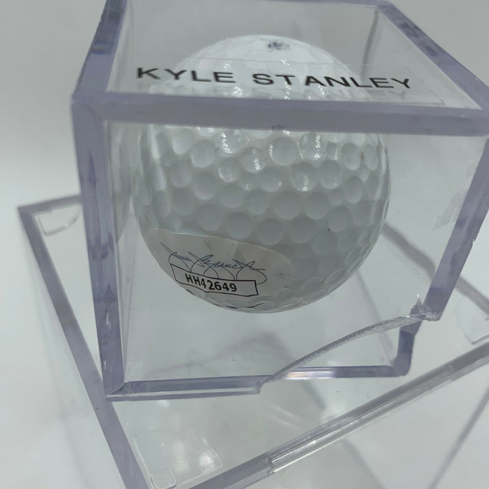 Kyle Stanley Signed Autographed Golf Ball PGA With JSA COA