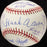 Beautiful Hank Aaron Yogi Berra Kirby Puckett HOF Multi Signed Baseball PSA DNA