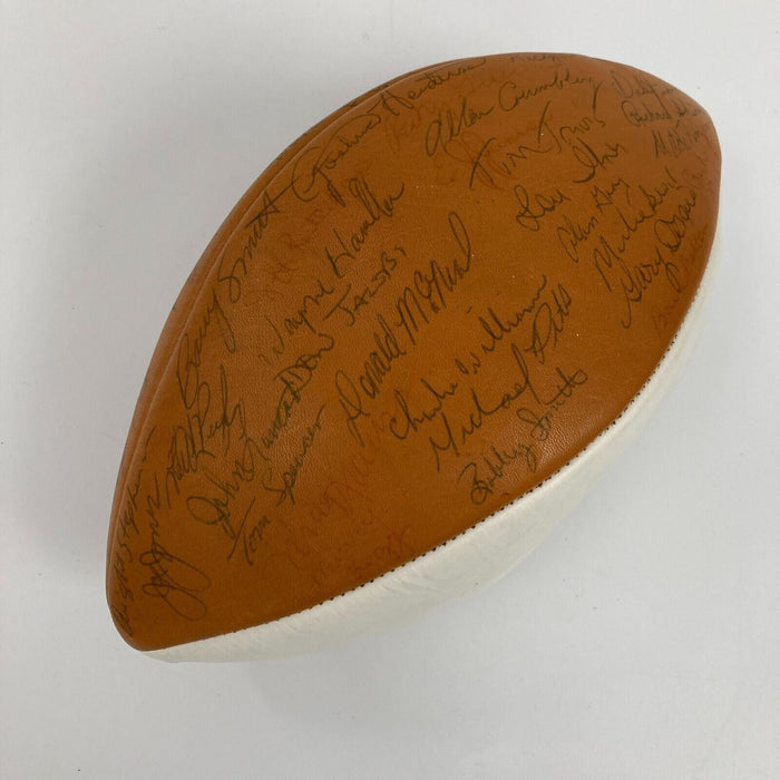 1978 Alabama Crimson Tide National Champs Team Signed Football Bear Bryant JSA