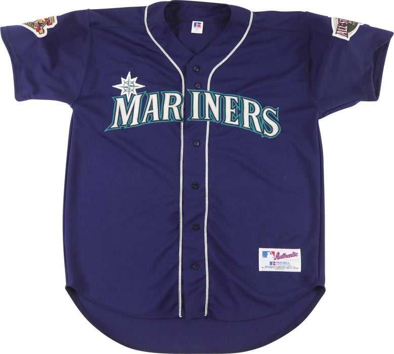 Ichiro Suzuki Rookie Signed 2001 Seattle Mariners Authentic Jersey UDA & PSA DNA