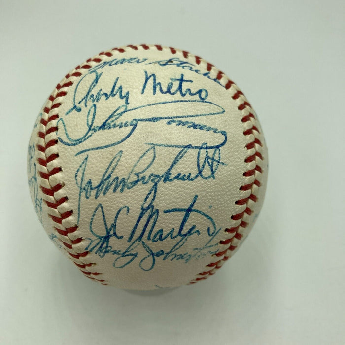 Beautiful 1965 Chicago White Sox Team Signed Baseball JSA COA