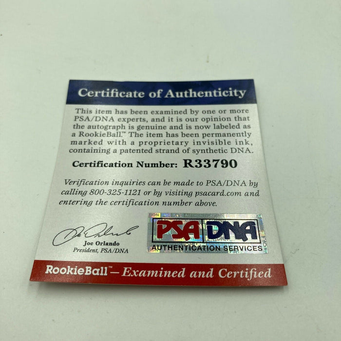 Gleyber Torres Signed Major League Baseball PSA DNA COA New York Yankees