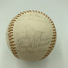 Mickey Mantle 1974 Hall Of Fame Induction Multi Signed Baseball JSA COA
