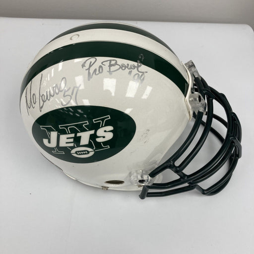 Mo Lewis 1999 Pro Bowl Signed Game Used New York Jets Helmet JSA COA