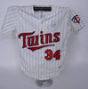 Kirby Puckett Signed 1980's Minnesota Twins Authentic Jersey Beckett COA