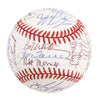 1996 Yankees Team Signed World Series Baseball Derek Jeter Mariano Rivera JSA