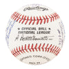 Baseball Great Moments Signed Baseball Hank Aaron Nolan Ryan Don Larsen Beckett