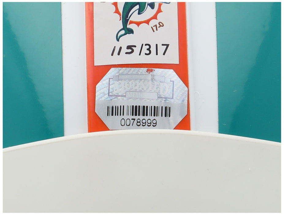 1972 Miami Dolphins Super Bowl Champs Team Signed Authentic Helmet Beckett COA