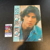 John Travolta Signed Vintage Large Poster Book With JSA COA