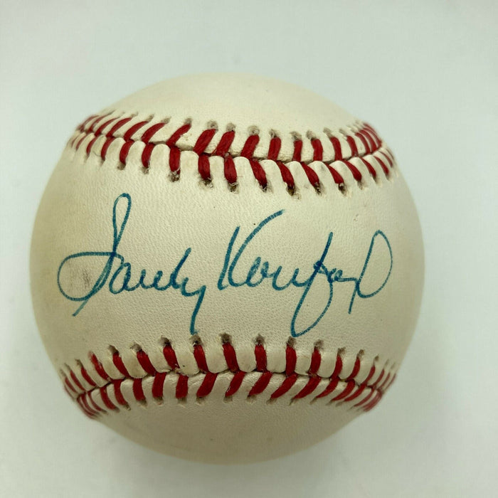 Sandy Koufax Signed Official National League Baseball JSA COA