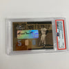 2005 Donruss Classics Willie Mays Auto Game Used Jersey Bat #5/5 PSA