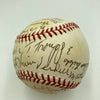 Negro League Legends Multi Signed National League Baseball 21 Sigs JSA COA