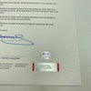 Cy Young 1940 Signed Baseball PSA DNA COA