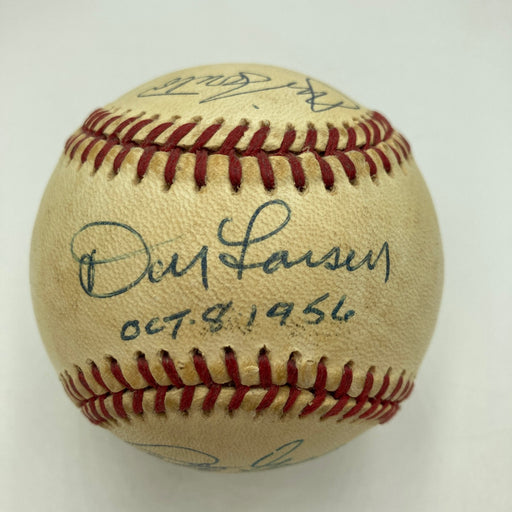 Lefty Gomez Whitey Ford Ed Lopat Vic Raschi Allie Reynolds Signed Baseball JSA