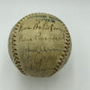 Babe Ruth & Lou Gehrig 1929 New York Yankees Team Signed Baseball Beckett COA