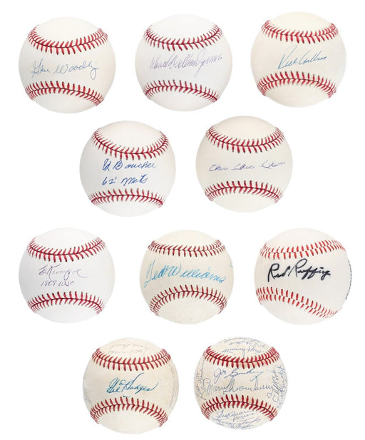 1962 New York Mets Inaugural Team Signed Baseball Collection 46 Balls JSA COA