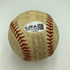 Ernie Banks Signed 1975 Game Used Official National League Baseball JSA COA