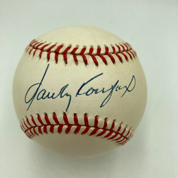 Sandy Koufax Signed Official National League Baseball With Steiner COA