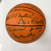 Bill Russell Red Auerbach Boston Celtics HOF Legends Signed Basketball Beckett