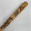 Yogi Berra Signed Heavily Inscribed STAT Game Model Baseball Bat JSA COA