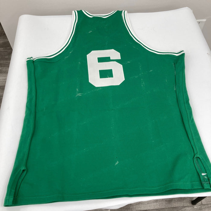 Bill Russell #6 Signed Mitchell & Ness 1962-63 Boston Celtics Jersey JSA COA