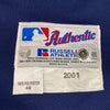 Ichiro Suzuki Signed Rookie Season Game Used 2001 Seattle Mariners Jersey MEARS
