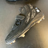Derek Jeter "11th Yankee Captain" Signed Heavily Inscribed Game Used Cleats JSA