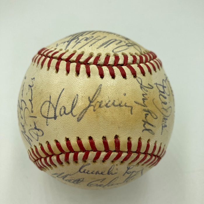 Nolan Ryan 1980 Houston Astros Team Signed National League Baseball
