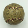 1931 Jimmie Foxx Lefty Grove Mickey Cochrane Red Faber Team Signed Baseball SGC