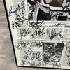 1990-91 Stanley Cup Champion Pittsburgh Penguins Team Signed Newspaper Photo JSA