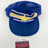 Dave Niehaus "My Oh My" Signed Vintage 1970's Seattle Mariners Hat JSA COA