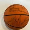 1964-65 Boston Celtics NBA Champs Team Signed Basketball Bill Russell PSA DNA