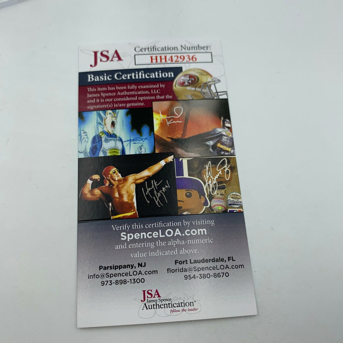 Jim Renner Signed Autographed Golf Ball PGA With JSA COA