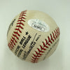 Ernie Banks Signed 1980's Official National League Baseball JSA COA