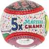 Tiger Woods Single Signed Hand Painted Art Major League Baseball JSA COA