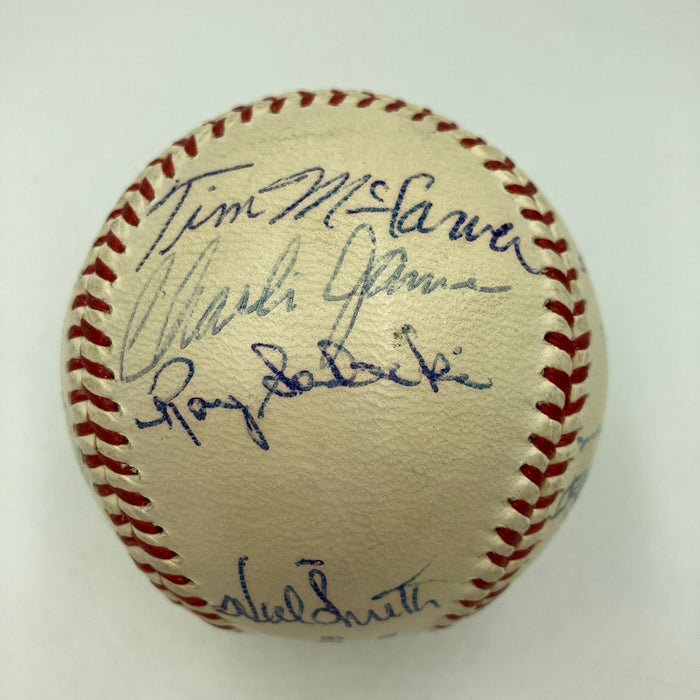 1961 St. Louis Cardinals Team Signed National League Baseball Musial Beckett COA