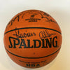 1970-71 Milwaukee Bucks NBA Champs Team Signed Official Game Basketball JSA COA