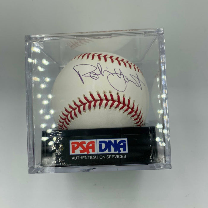 Robin Yount Signed Major League Baseball PSA DNA Graded Gem Mint 10