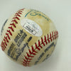 1970's HOF Multi Signed Baseball Freddie Lindstrom Ernie Banks Earl Averill JSA